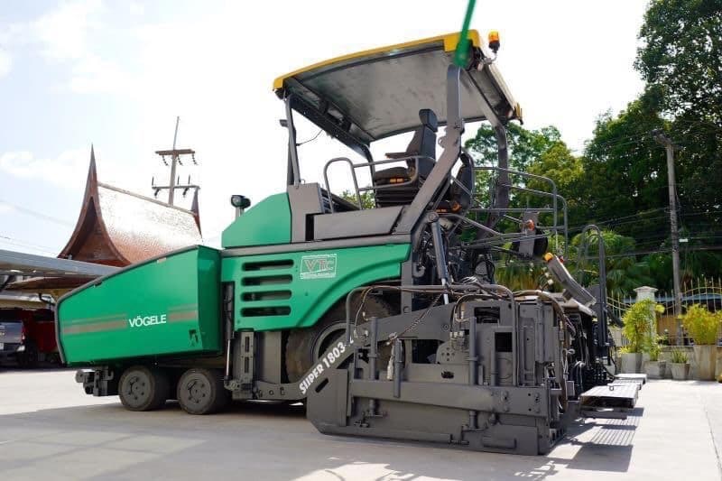 Used Vogele 1303 and 1803 Asphalt Paver Fully Reconditioned Units